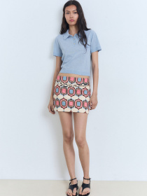 Поло MANGO модель 87088649_52 Фото