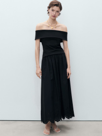 Спідниця міді MANGO модель 87049219_99 Фото