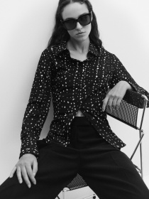 Рубашка MANGO Basic модель 67020435_34 Фото