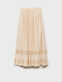 Спідниця міді MANGO модель 87089218_8 Фото