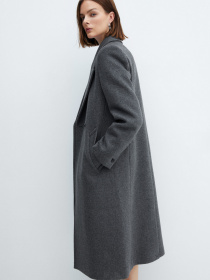 Пальто MANGO Eye модель 67020454_92 Фото