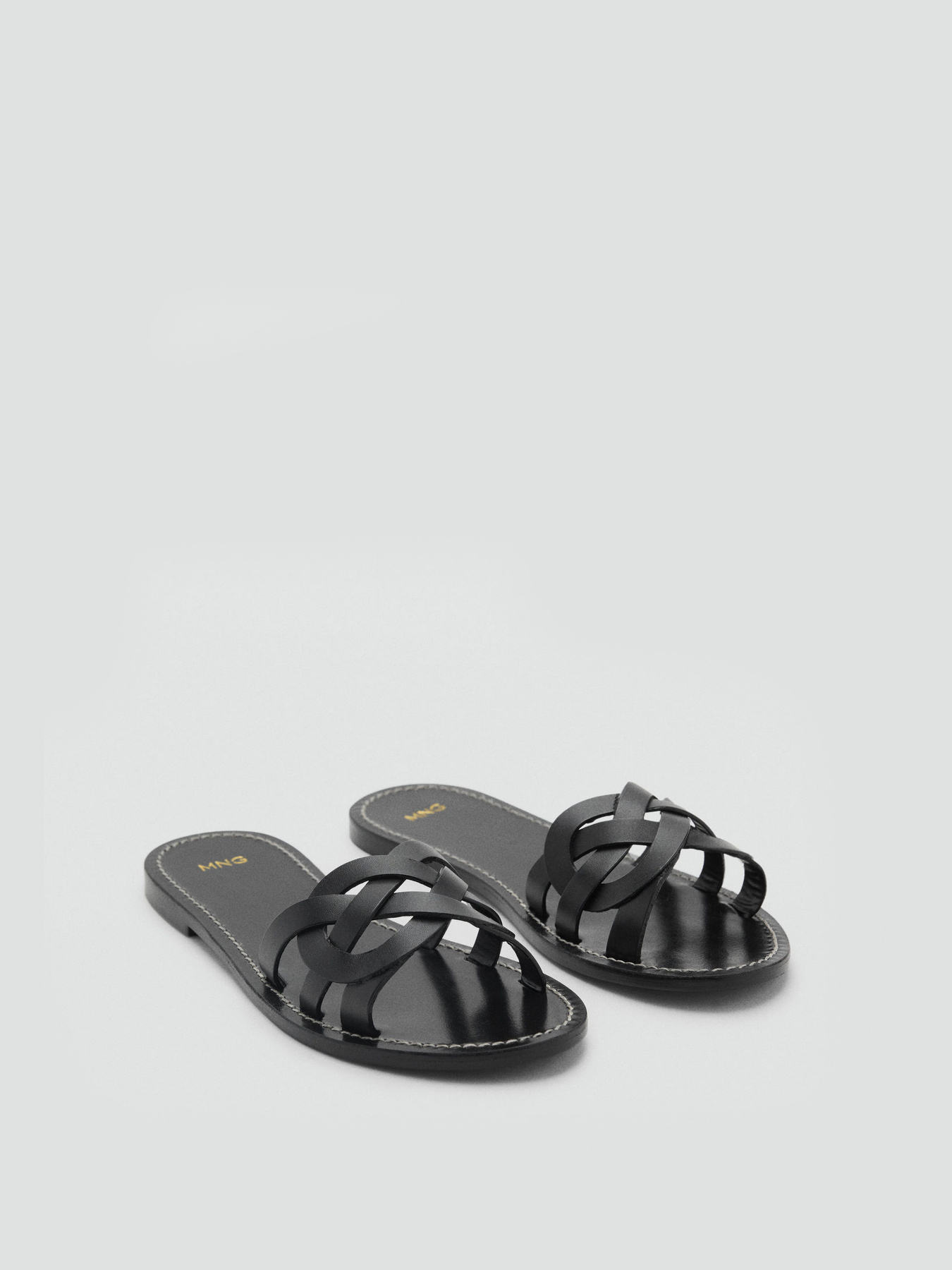 Шльопанці MANGO модель 87037164_99 Фото