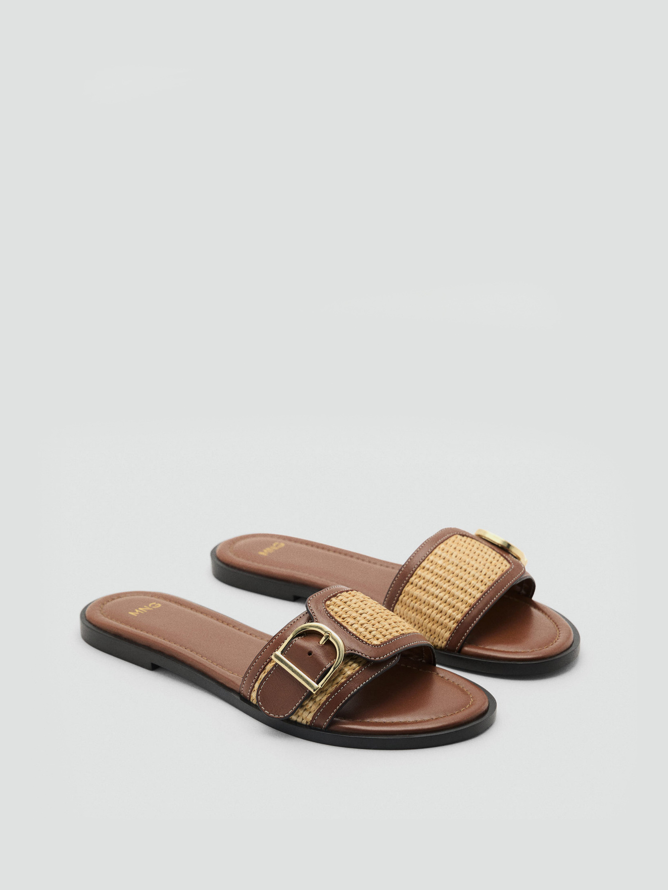Шльопанці MANGO модель 87027167_CU Фото