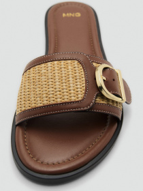 Шльопанці MANGO модель 87027167_CU Фото