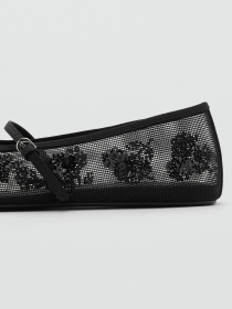 Балетки MANGO модель 87016714_99 Фото