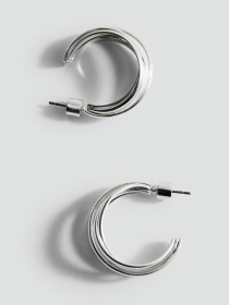 Серьги-гвоздики MANGO модель 17041195_PL Фото