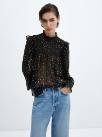 Блуза MANGO Normandi модель 67020464_99 Фото