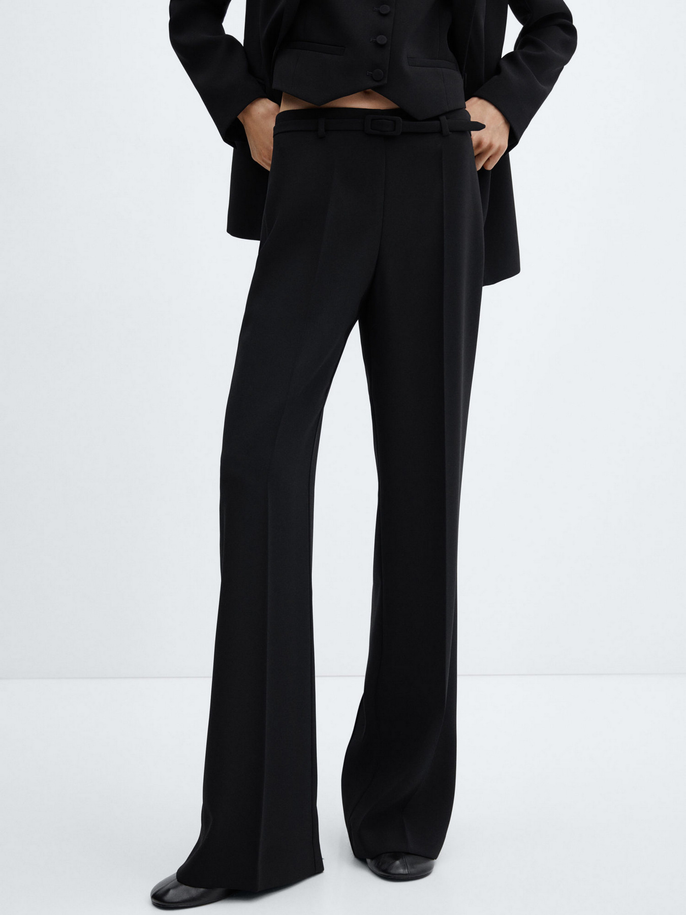 Штани класичні MANGO Iguana модель 67021011_99 Фото