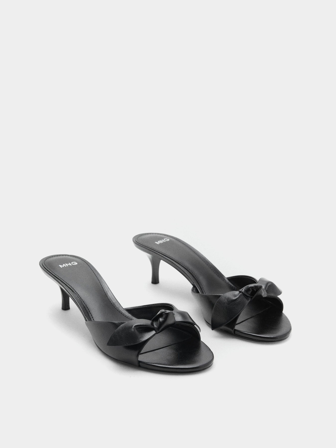 Мюли MANGO модель 17011159_99 Фото