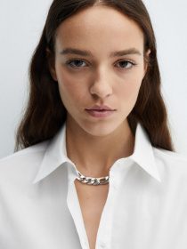 Сорочка MANGO Juanes модель 67030437_1 Фото