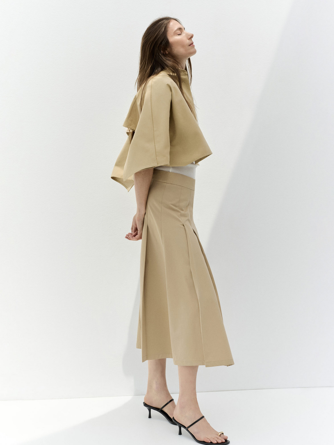 Мюли MANGO модель 17021142_99 Фото