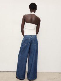 Широкие джинсы MANGO модель 17001212_TS Фото