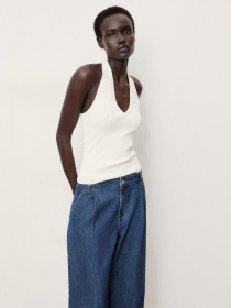 Широкие джинсы MANGO модель 17001212_TS Фото