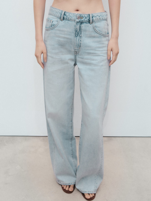 Широкие джинсы MANGO модель 17001232_TC Фото