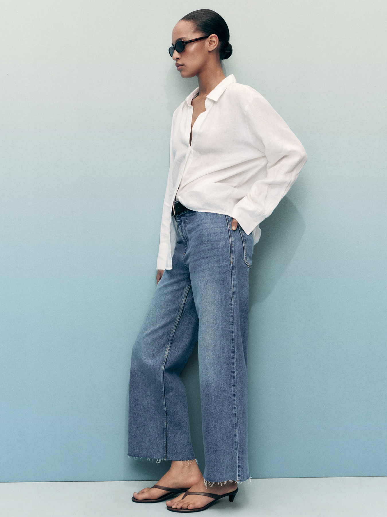 Прямі джинси MANGO модель 17001238_TM Фото