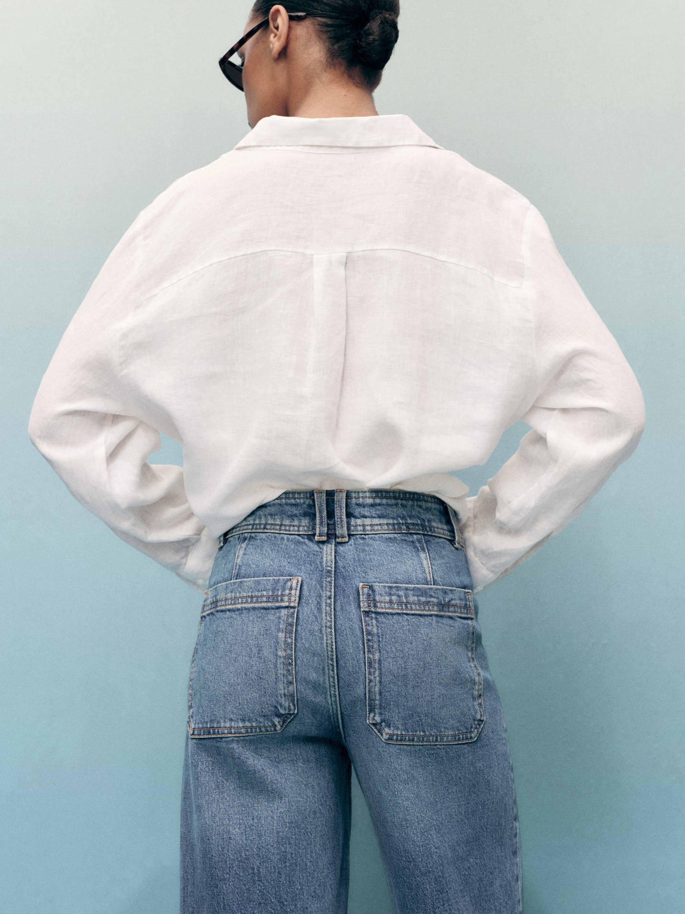 Прямі джинси MANGO модель 17001238_TM Фото