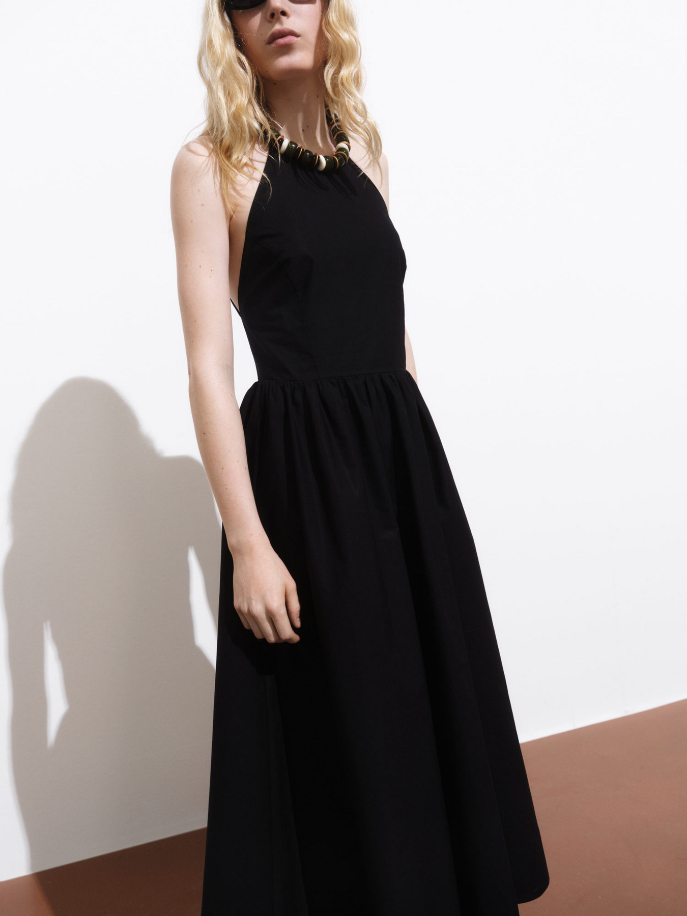 Платье макси MANGO модель 17001276_99 Фото