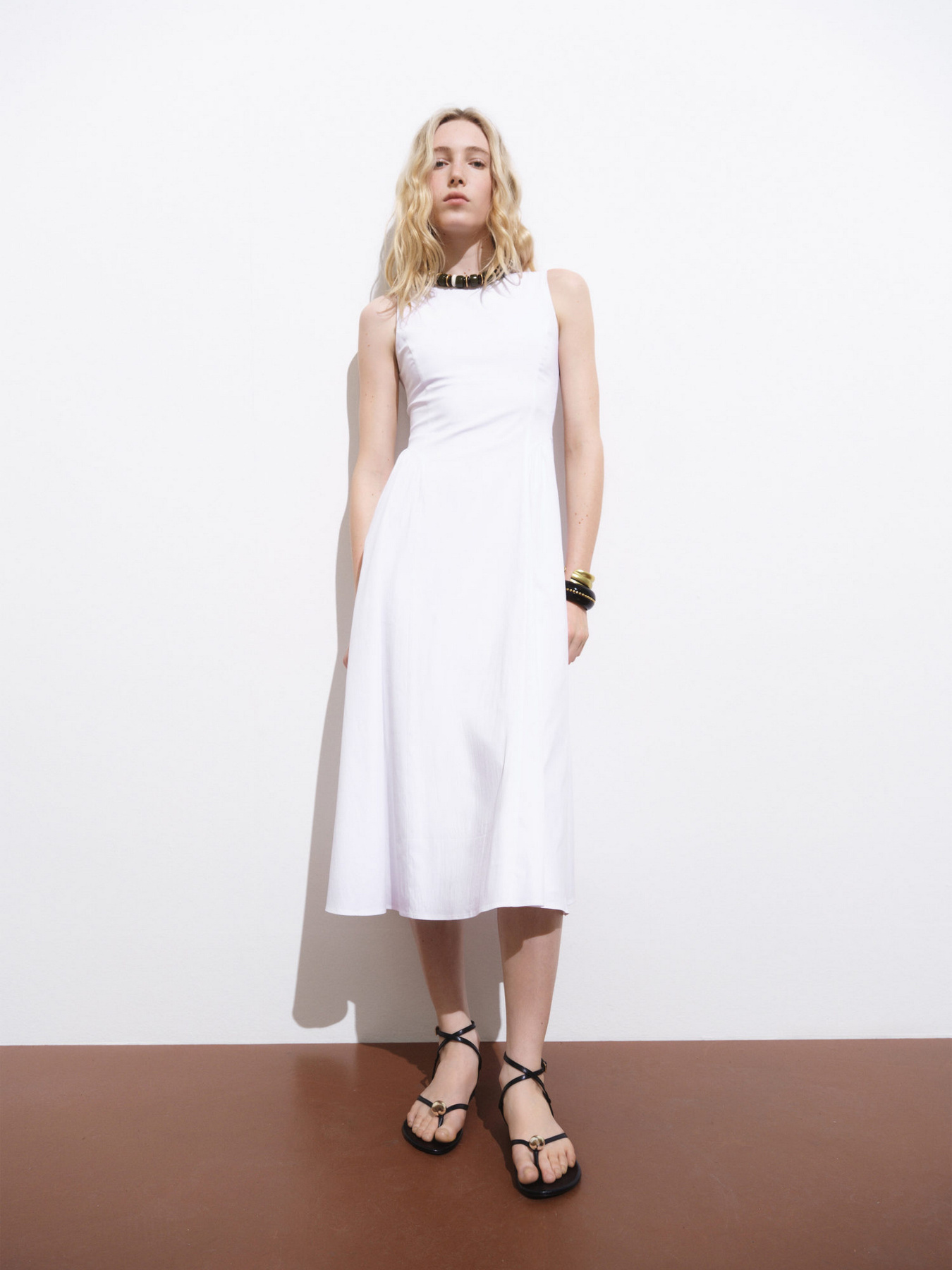 Платье миди MANGO модель 17001283_1 Фото