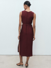 Сукня міді MANGO Модель 17011166_76 Фото