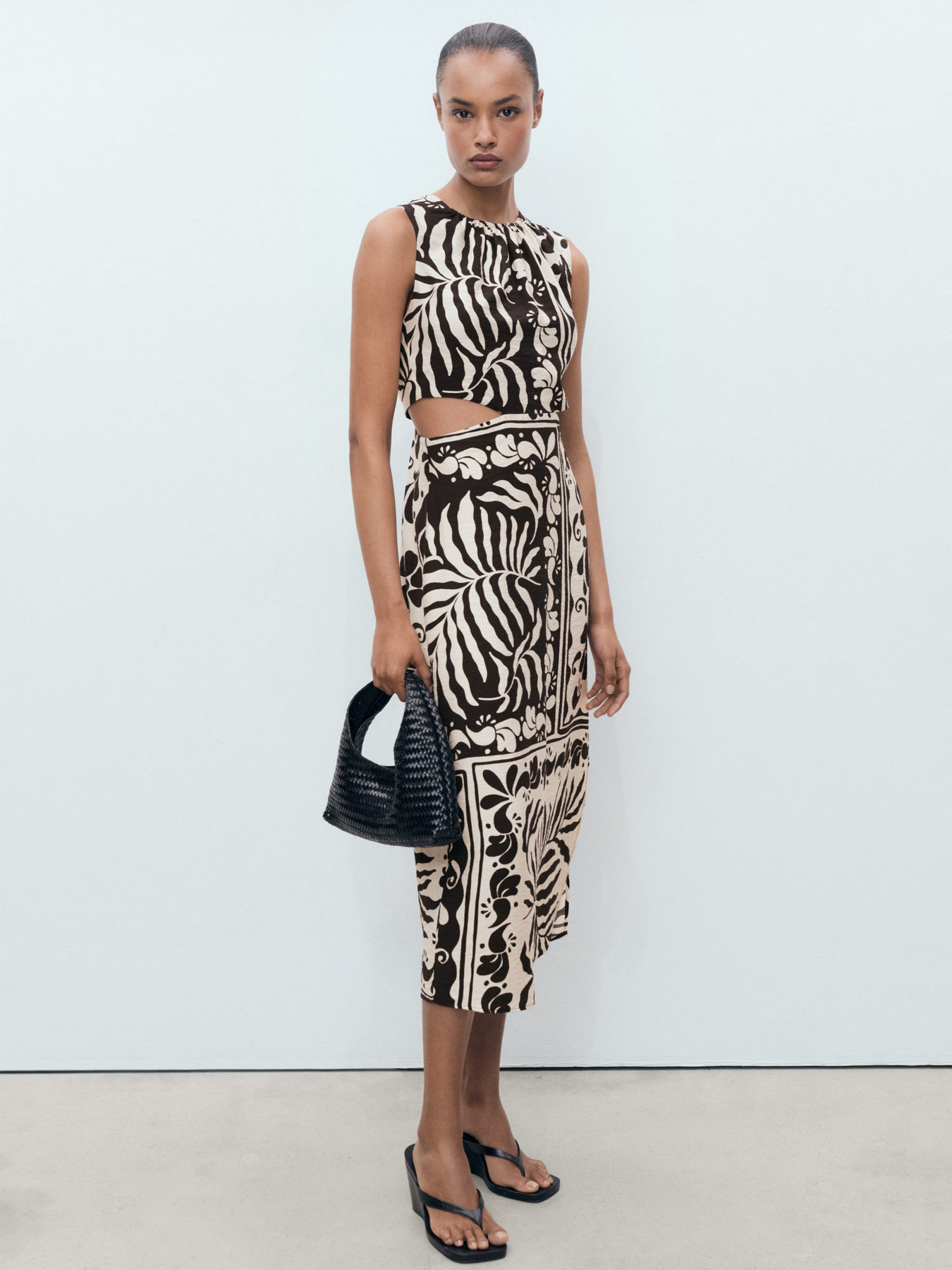 Платье миди MANGO модель 17011166_99 Фото