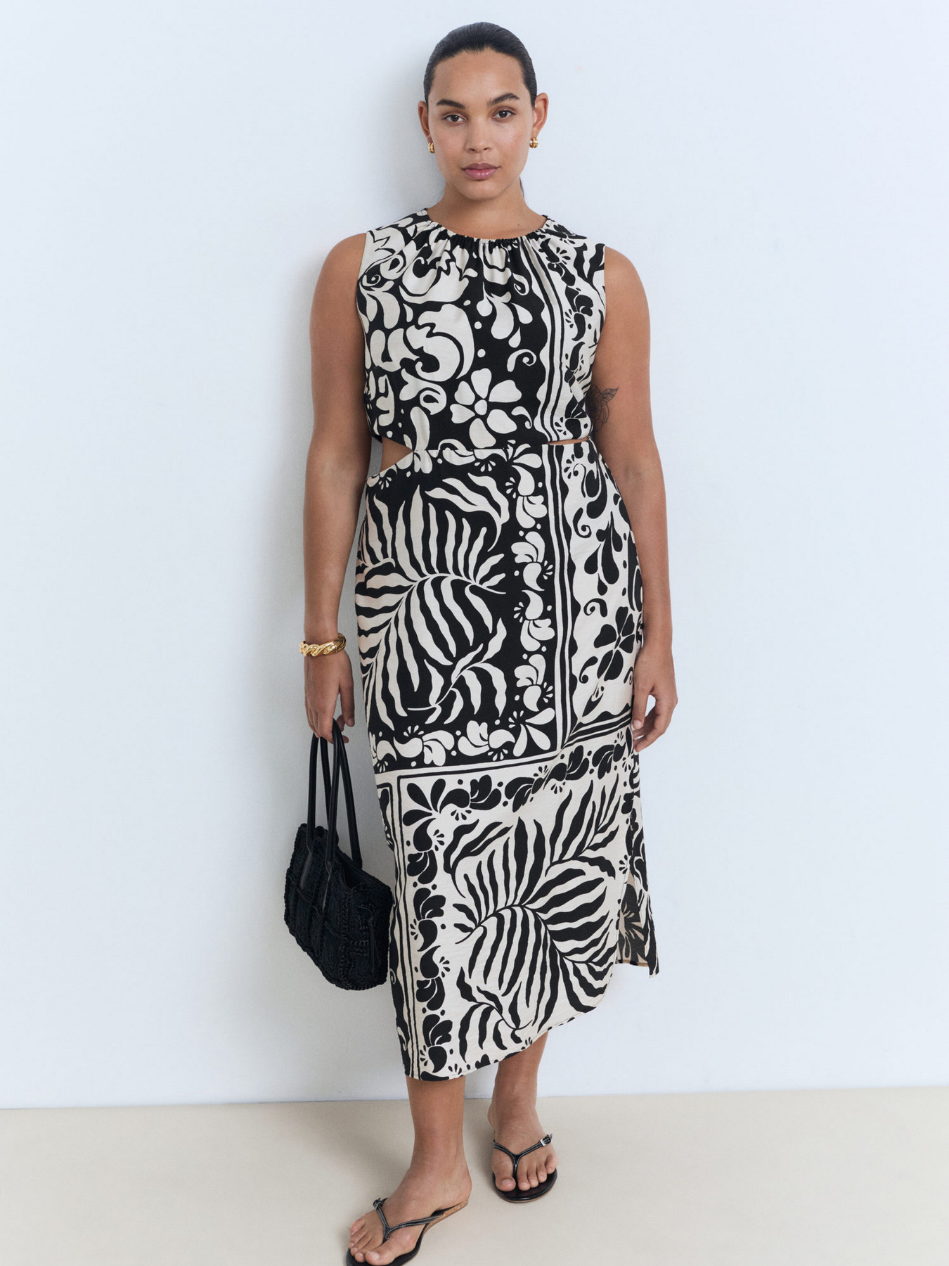 Платье миди MANGO модель 17011166_99 Фото