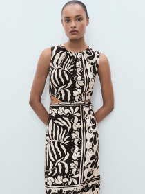 Платье миди MANGO модель 17011166_99 Фото