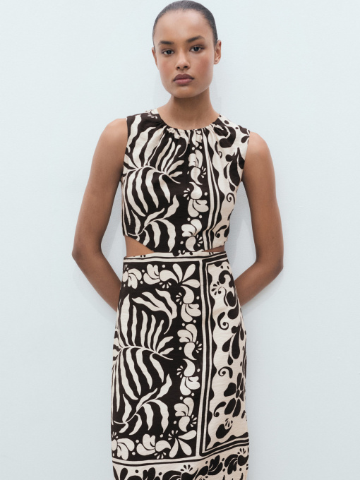 Сукня міді MANGO модель 17011166_99 Фото