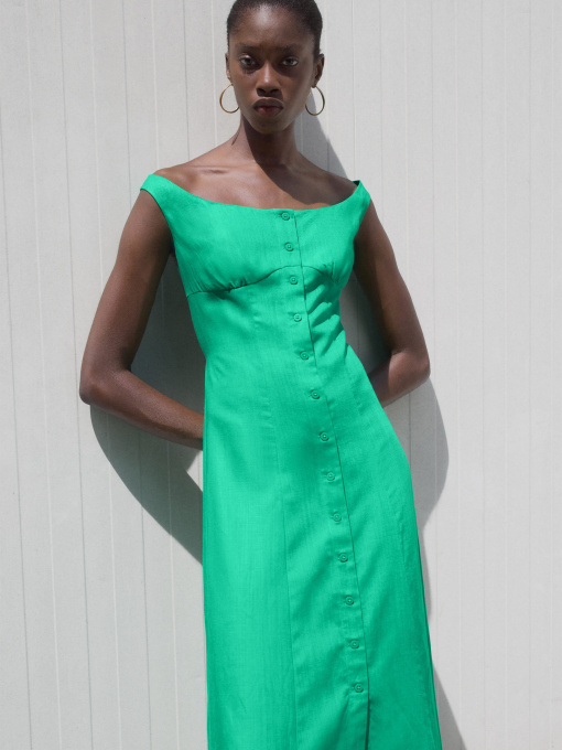 Платье миди MANGO модель 17011167_43 Фото