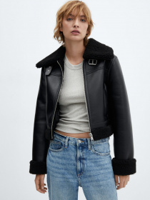 Дубленка MANGO Bicho модель 67030447_99 Фото