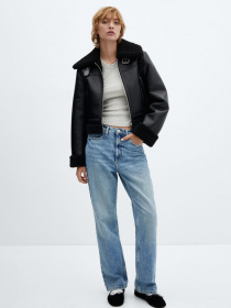 Дубленка MANGO Bicho модель 67030447_99 Фото