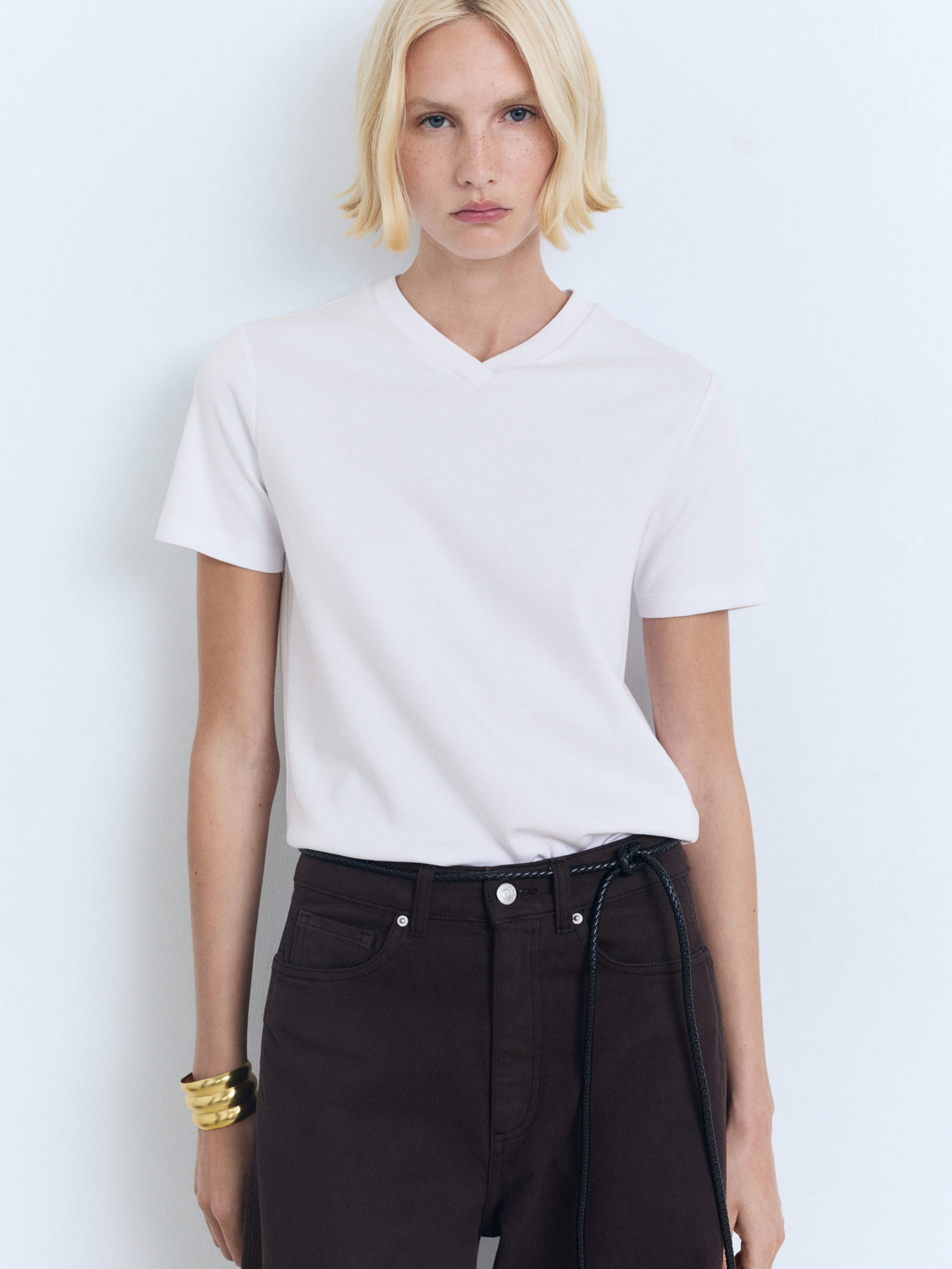 Футболка MANGO модель 17021198_1 Фото