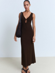 Платье макси MANGO модель 17021218_32 Фото