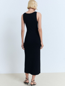 Платье макси MANGO модель 17021218_99 Фото