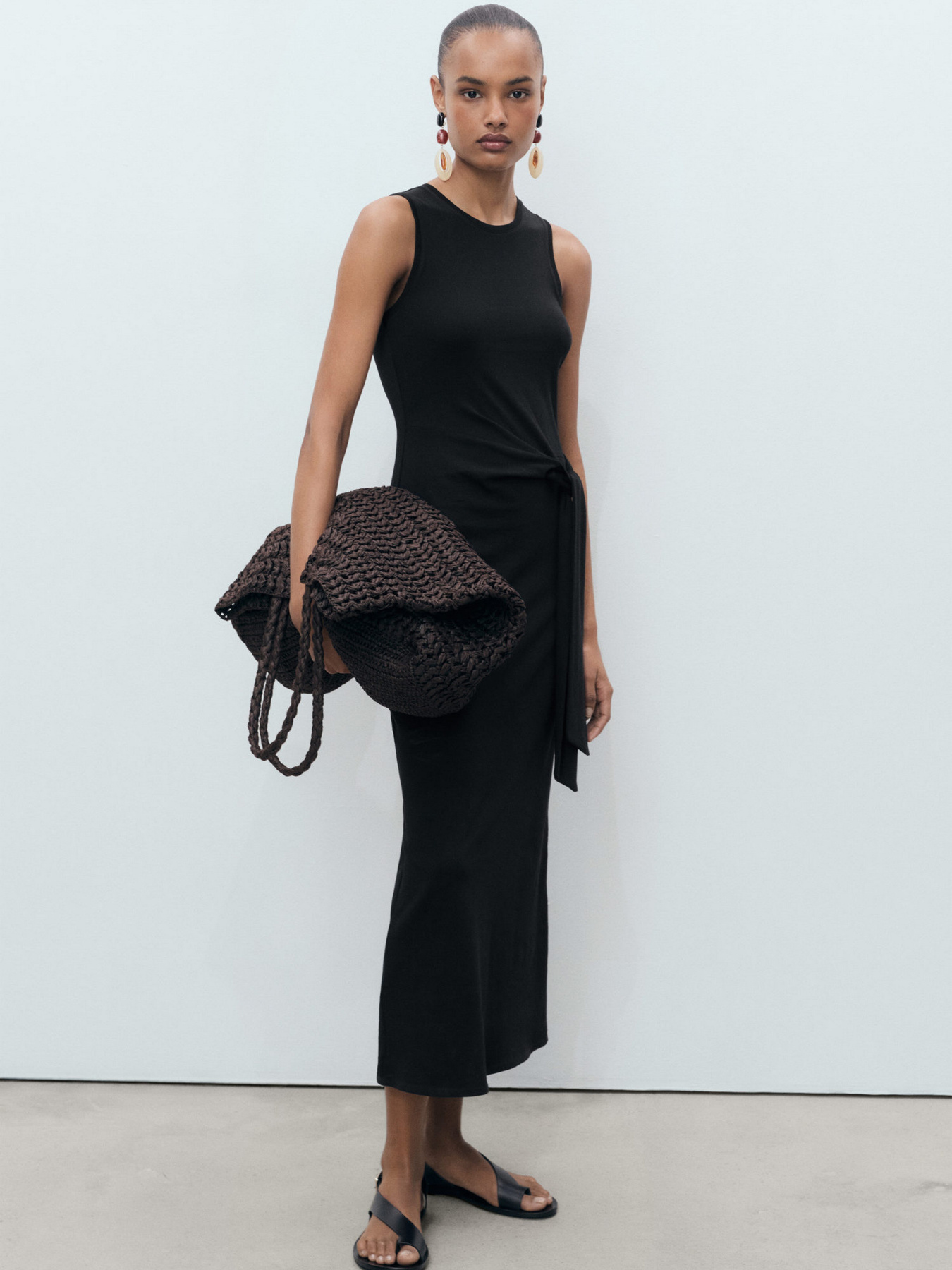 Платье макси MANGO модель 17031217_99 Фото