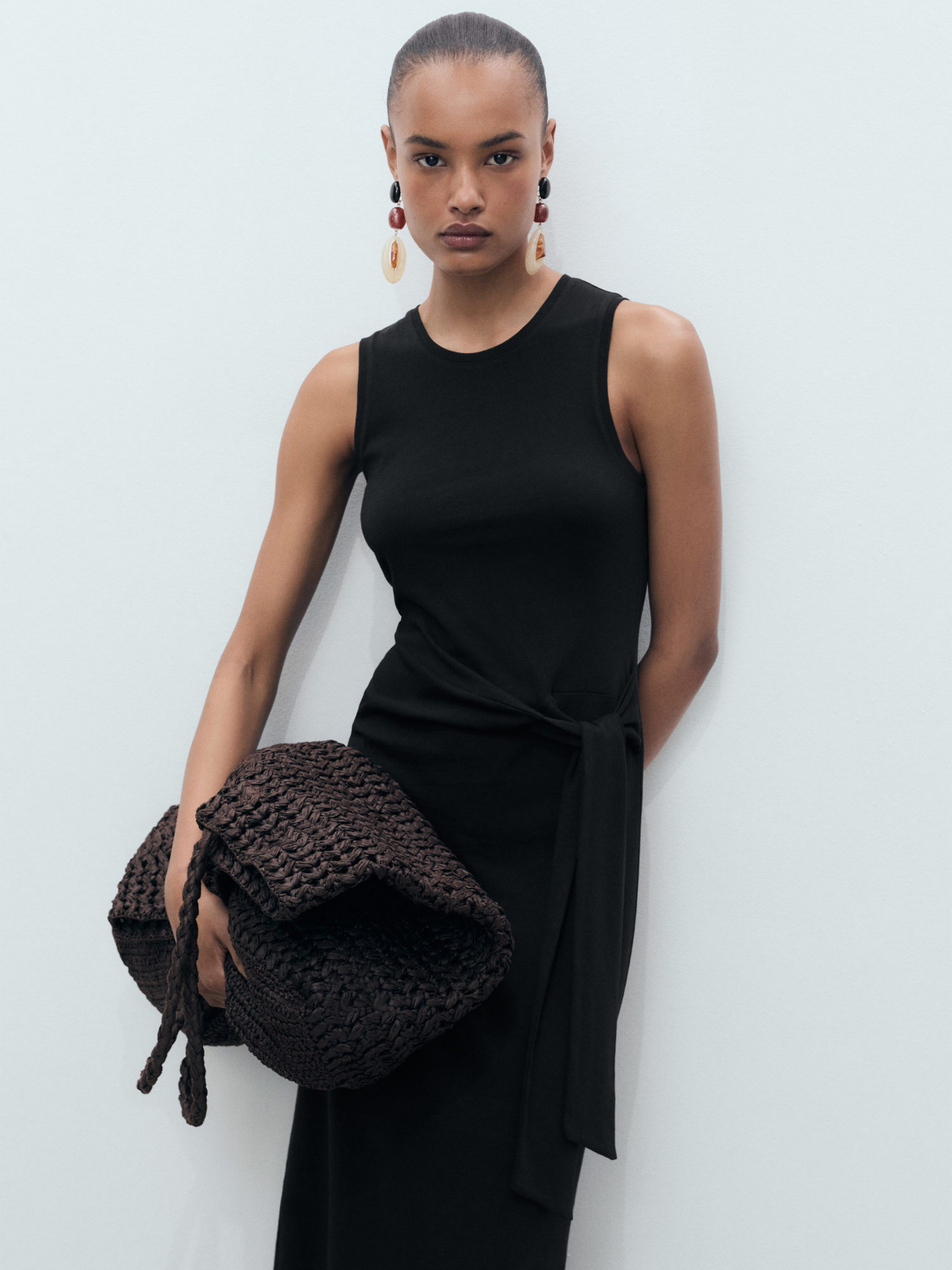 Платье макси MANGO модель 17031217_99 Фото