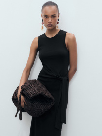 Платье макси MANGO модель 17031217_99 Фото