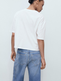 Футболка MANGO модель 17031259_2 Фото