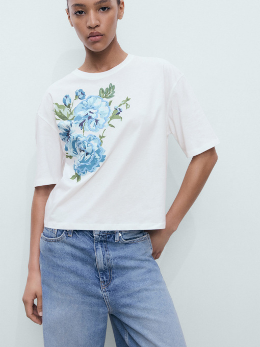 Футболка MANGO модель 17031259_2 Фото