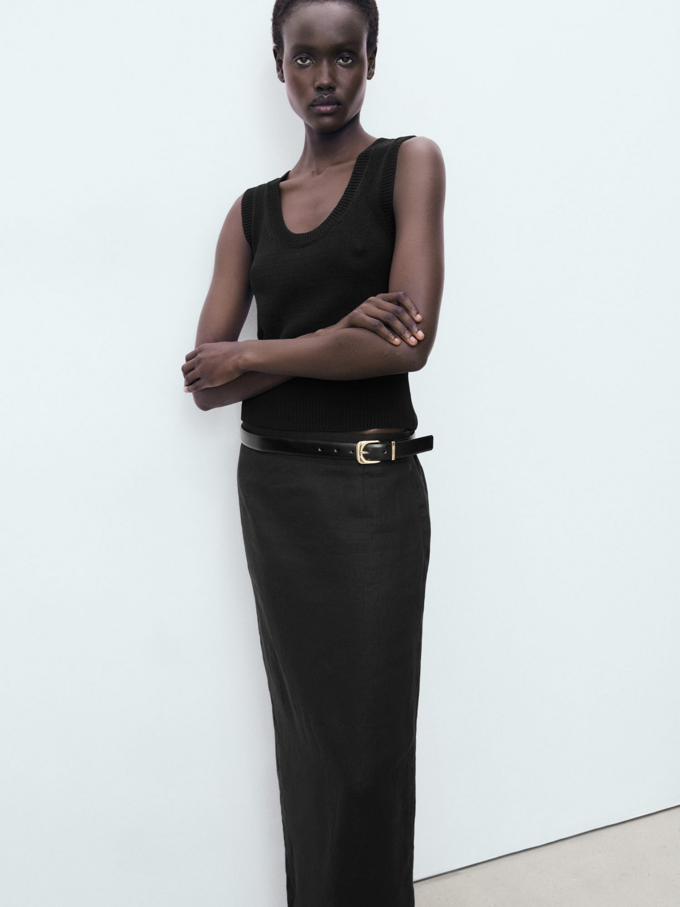 Юбка макси MANGO модель 17041158_99 Фото