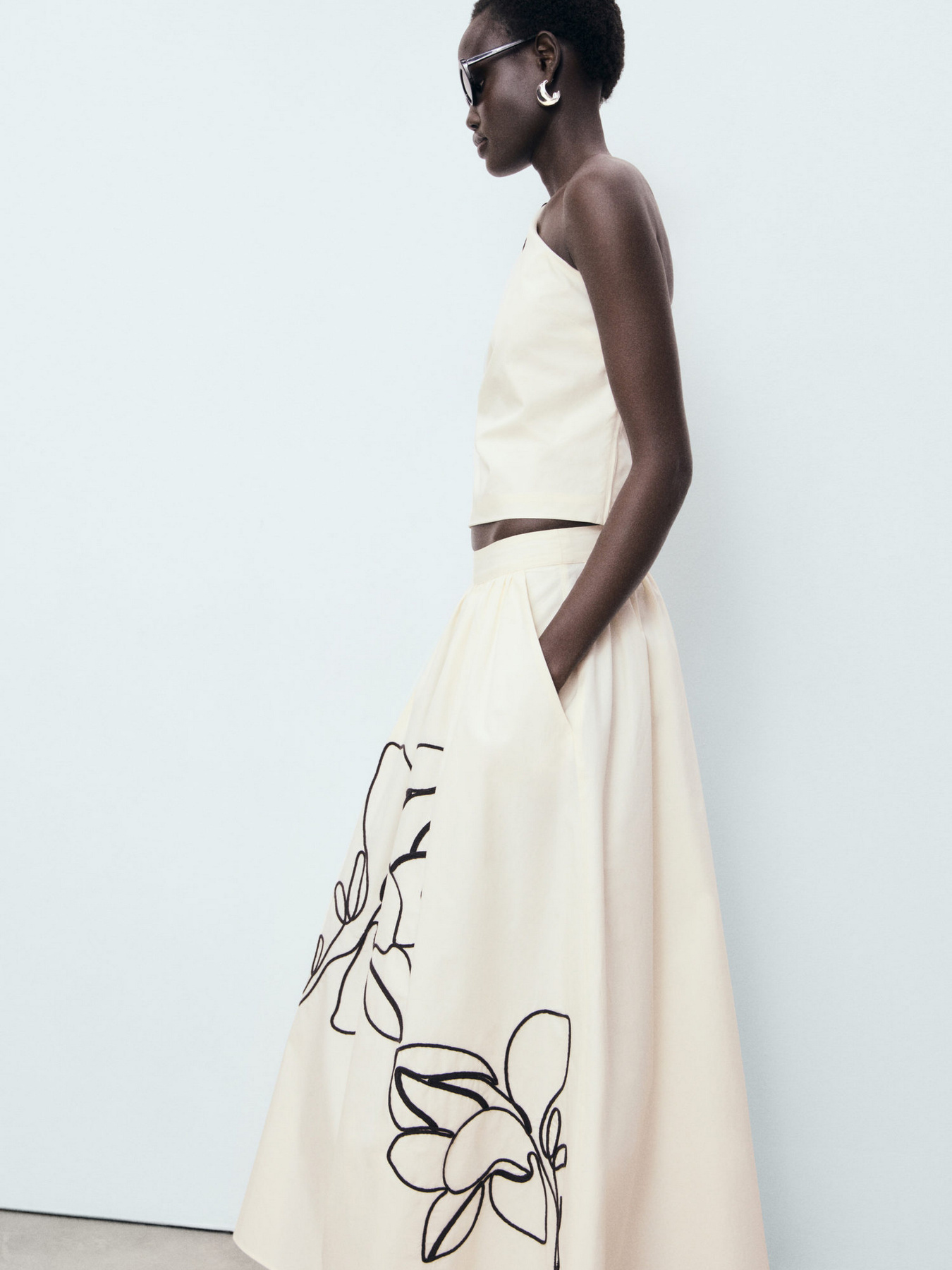 Юбка макси MANGO модель 17041174_2 Фото