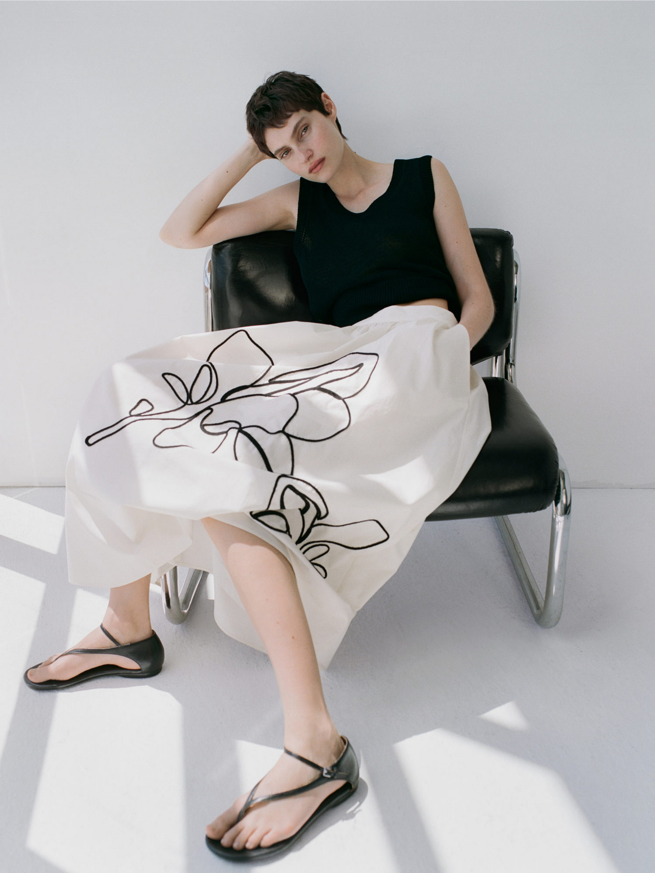 Юбка макси MANGO модель 17041174_2 Фото