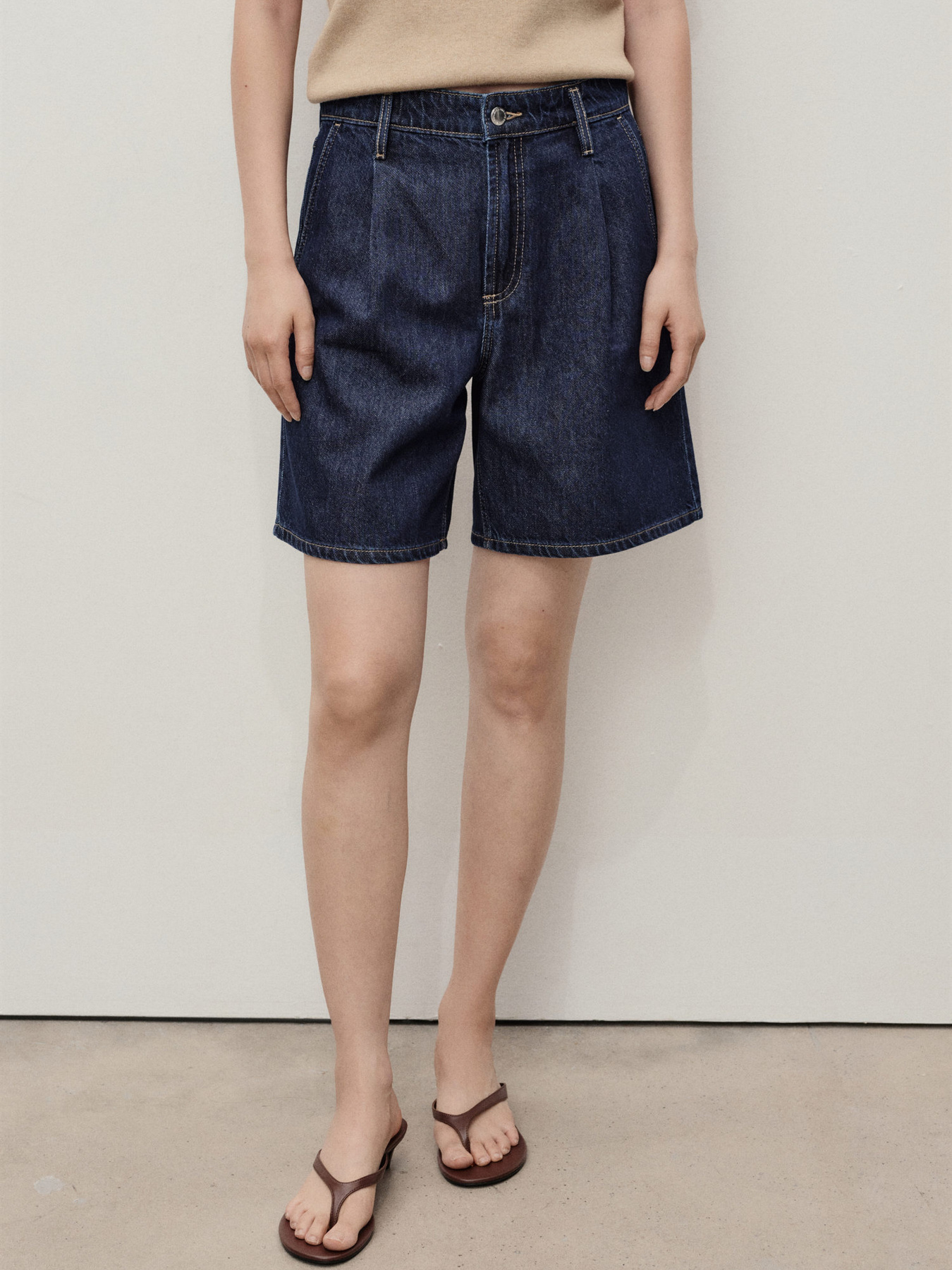 Джинсові шорти MANGO модель 17041190_TS Фото