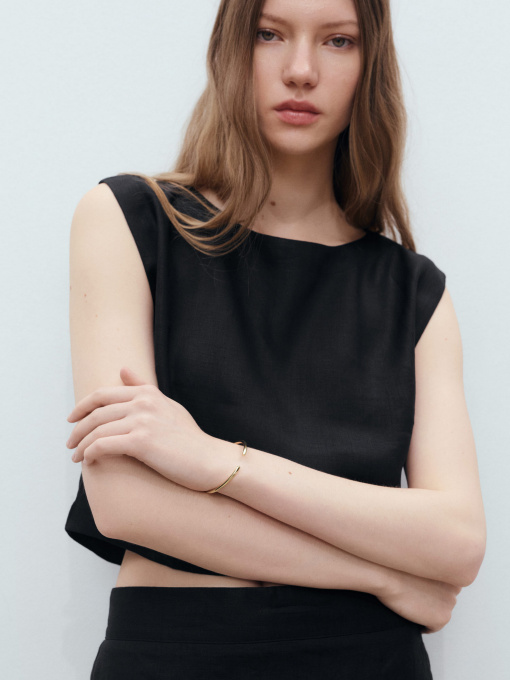 Топ MANGO модель 17051157_99 Фото