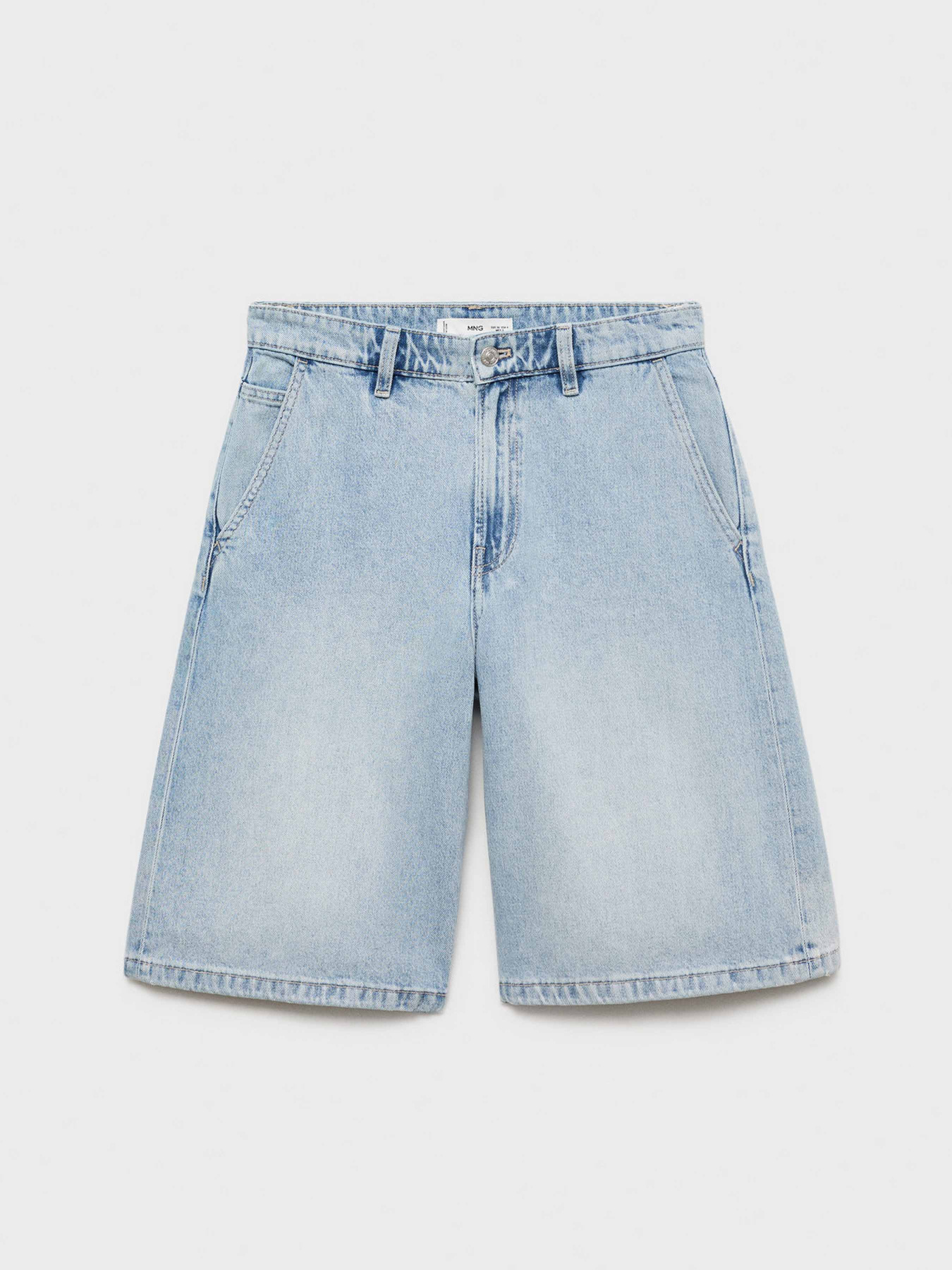 Джинсовые шорты MANGO модель 17051175_TC Фото