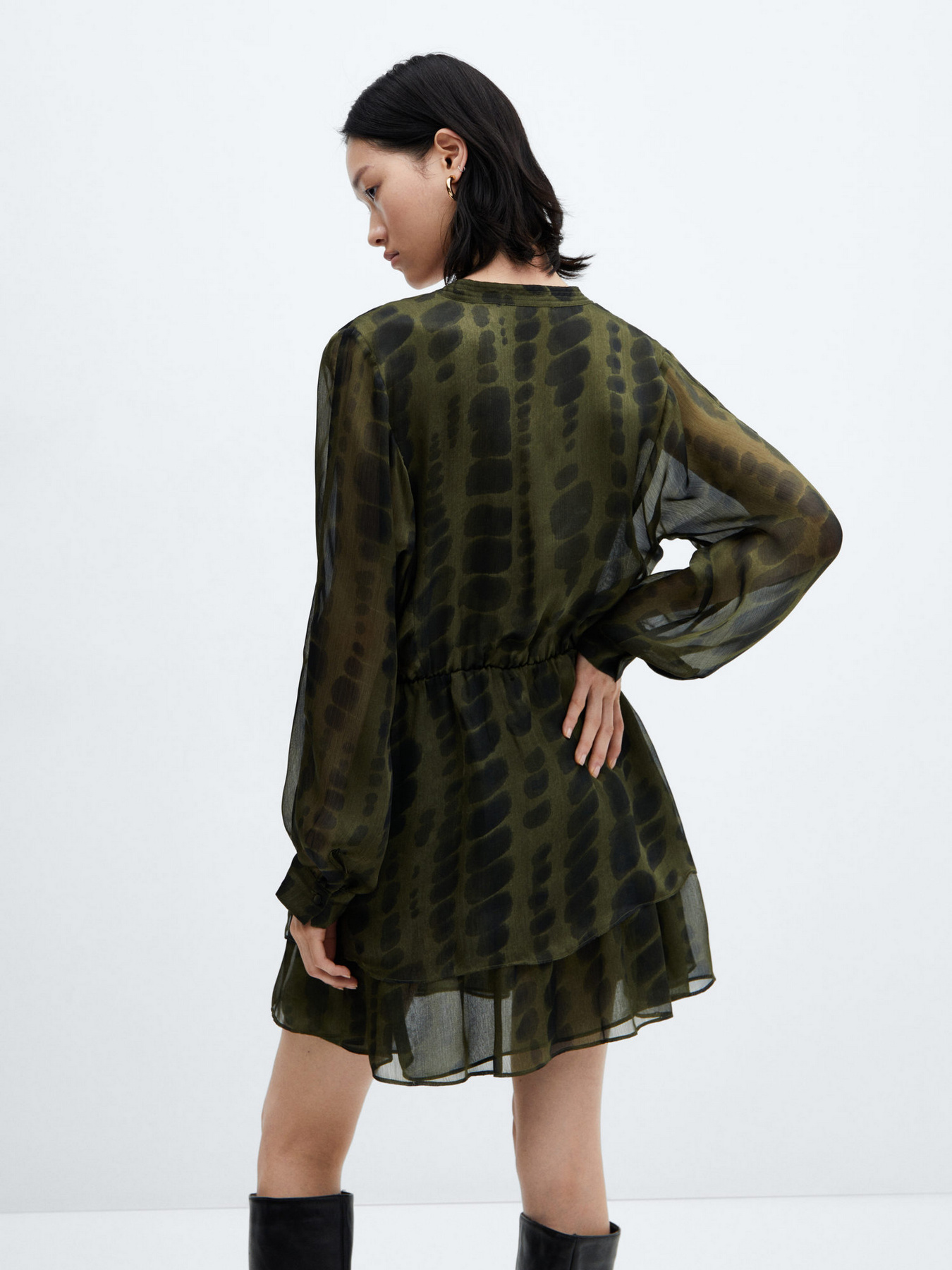 Платье мини MANGO Catania модель 67030463_37 Фото