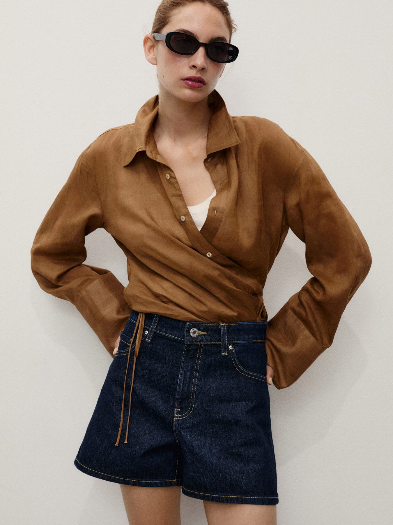 Шорти джинсові MANGO модель 17051188_TS Фото