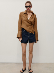 Джинсовые шорты MANGO модель 17051188_TS Фото