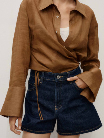 Джинсовые шорты MANGO модель 17051188_TS Фото