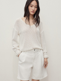 Джинсовые шорты MANGO модель 17051189_2 Фото