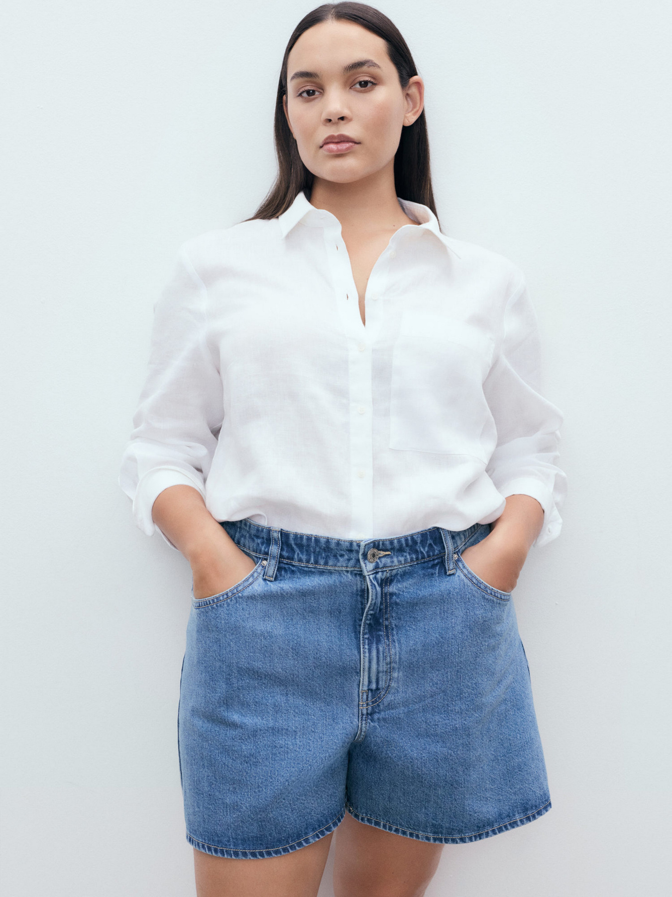 Шорты джинсовые MANGO модель 17051200_TM Фото